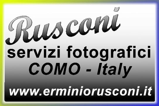 Logo Rusconi servizi fotografici a Como
